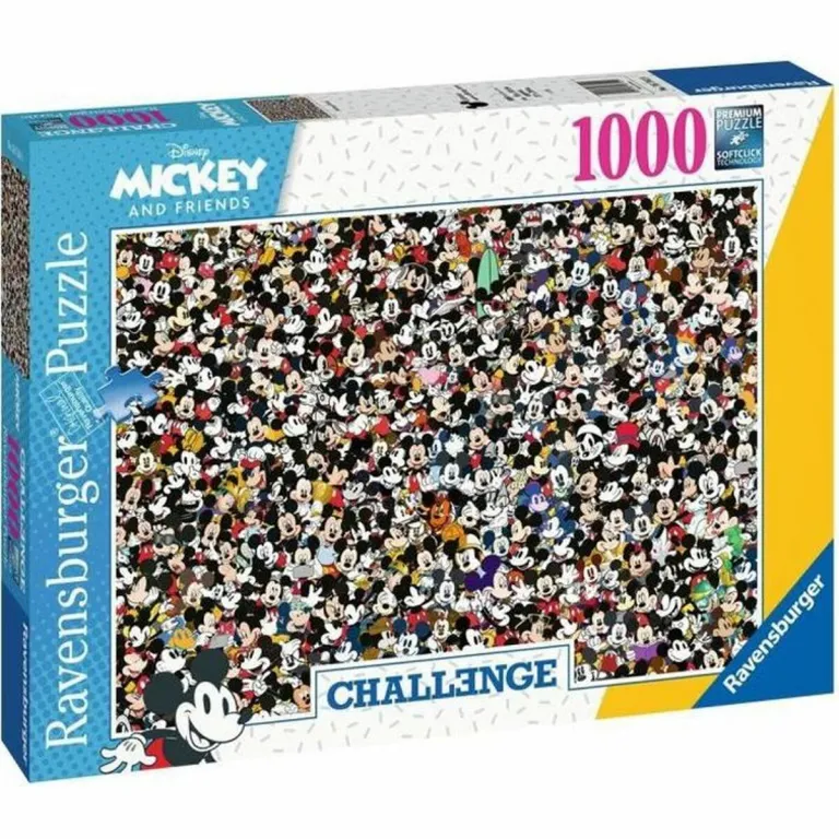 Mickey mouse Ravensburger Puzzle Mickey Mouse 16744 Challenge 1000 Stcke