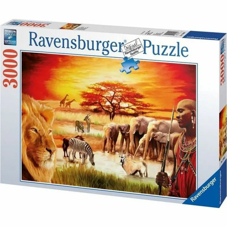 Ravensburger Puzzle Massai Pride 3000 Stcke