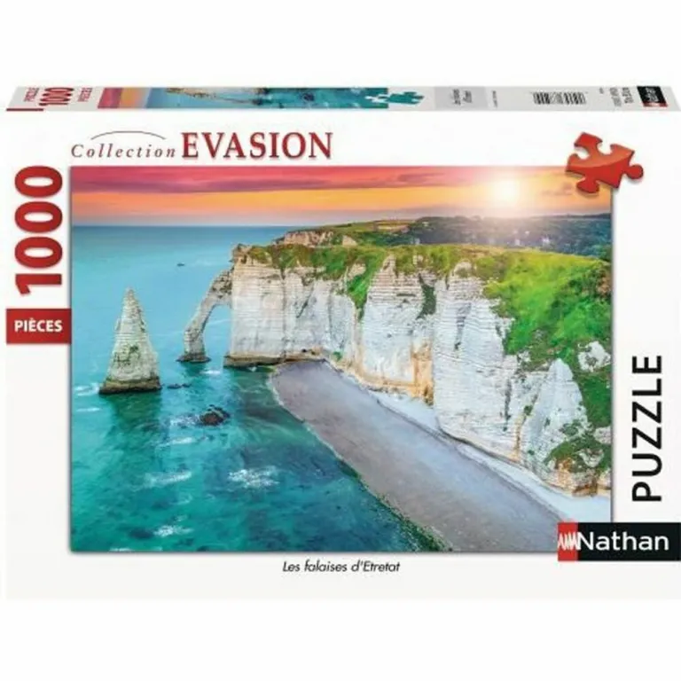 Nathan Puzzle 87630 The Cliffs of Etretat - France 1000 Stcke
