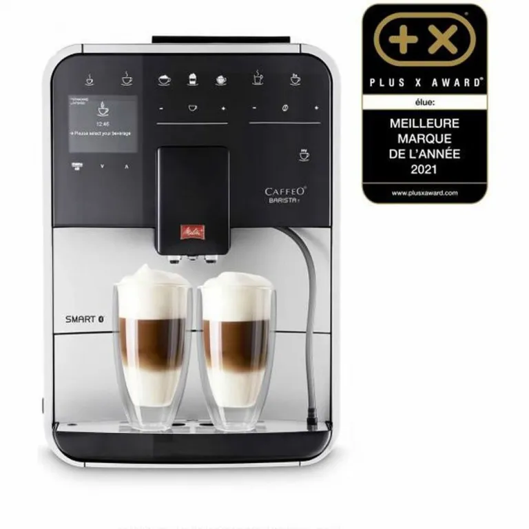 Melitta Elektrische Kaffeemaschine Barista Smart T Silberfarben 1450 W 1,8 L