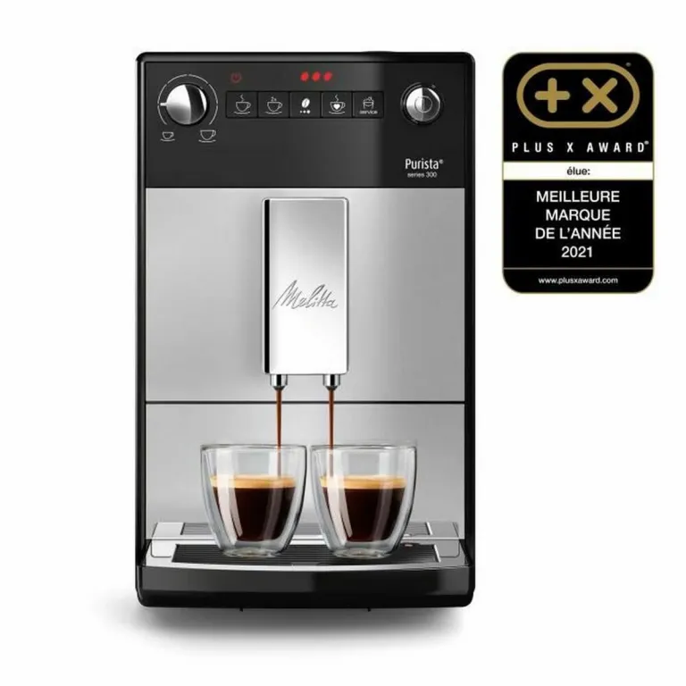 Melitta Superautomatische Kaffeemaschine 6769697 Silberfarben 1400 W 1450 W 15 bar 1 L