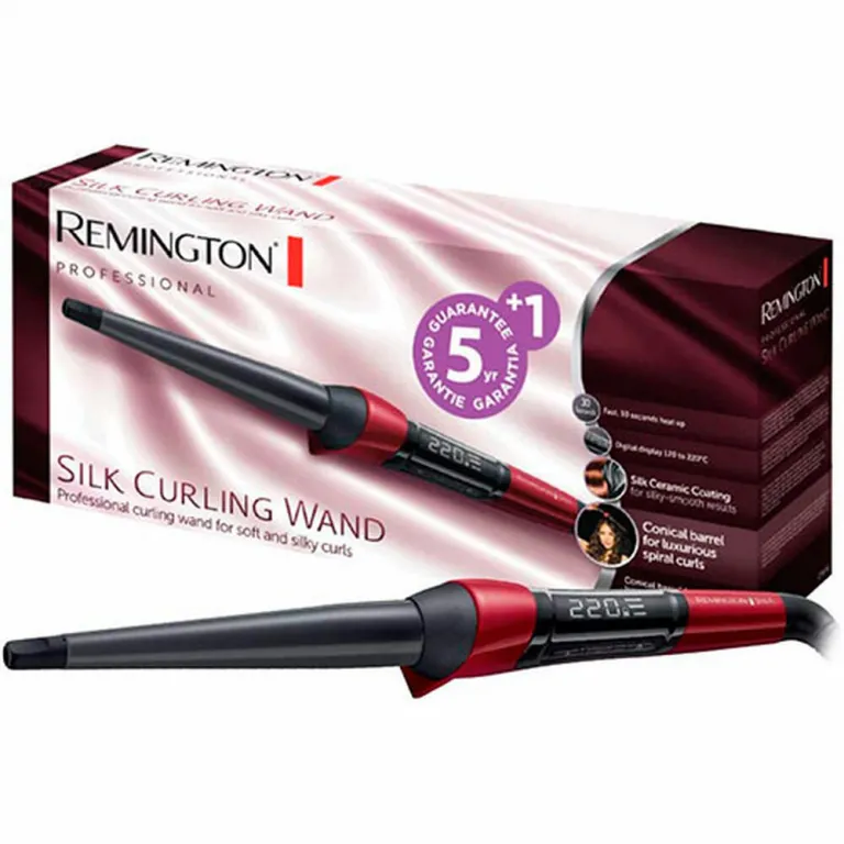 Remington Gltteisen Haargltter Lockenstab Lockenzange Silk Curling Themperatur