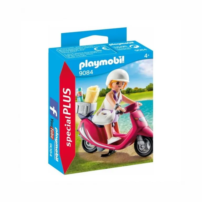 Playmobil Playset Special Plus Scooter Woman 9084