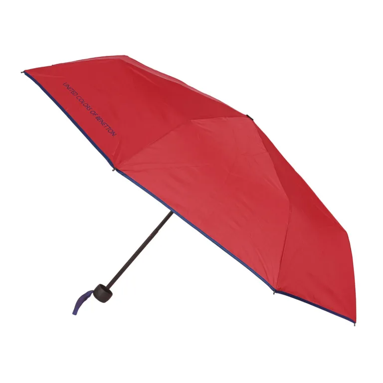 Benetton Faltbarer Regenschirm Rot  94 cm