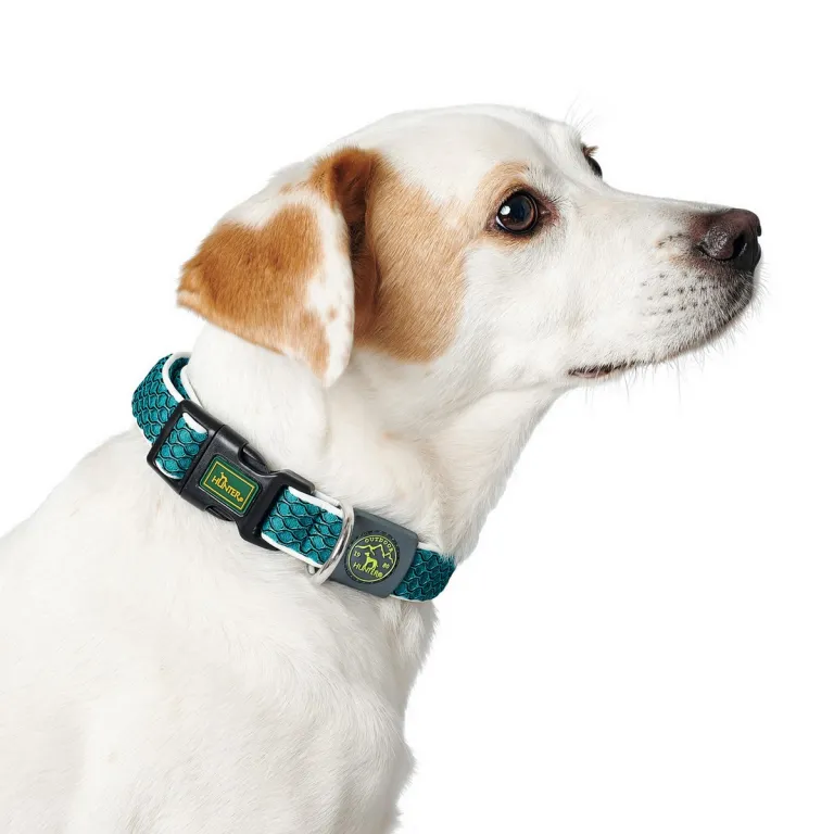 Hunter Hundehalsband Vario Basic Fden Braun Gre S 30-43 cm