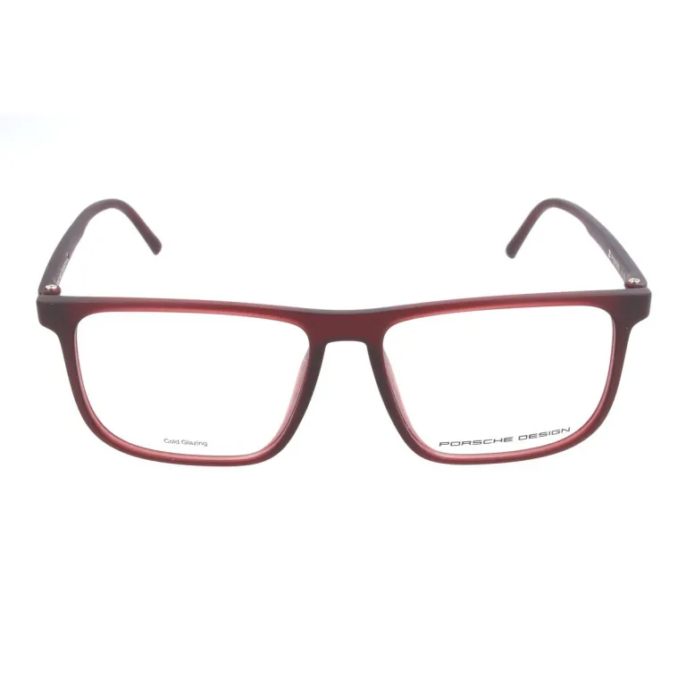 Porsche Brillenfassung Design P8299-B  53 mm Rot Brille ohne Sehstrke Brillengestell