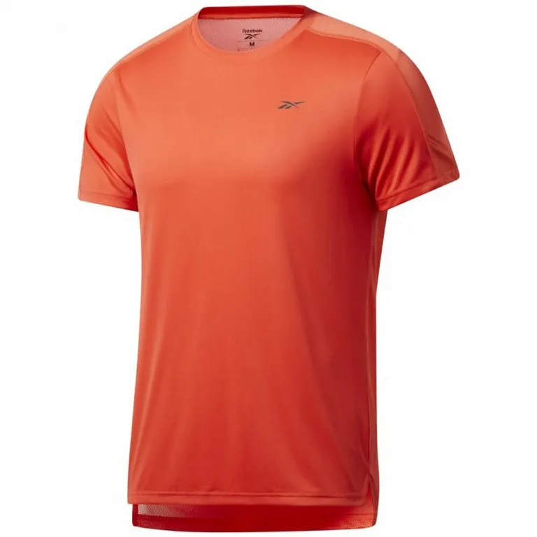 Reebok Herren Kurzarm-T-Shirt Workout Ready Tech Orange