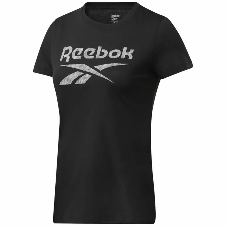 Reebok Damen Kurzarm-T-Shirt Workout Ready Supremium Schwarz