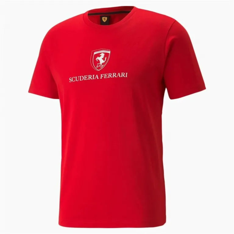 Puma Herren Kurzarm-T-Shirt Race Graphic Rot
