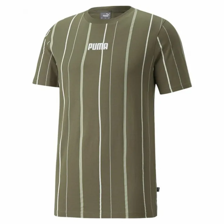 Asics Puma Kurzrmliges Sport T-Shirt Modern Basics M Khaki
