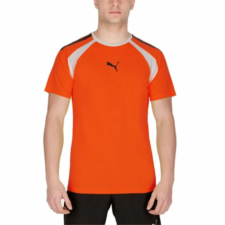 Puma Herren Kurzarm-T-Shirt TeamLIGA Orange