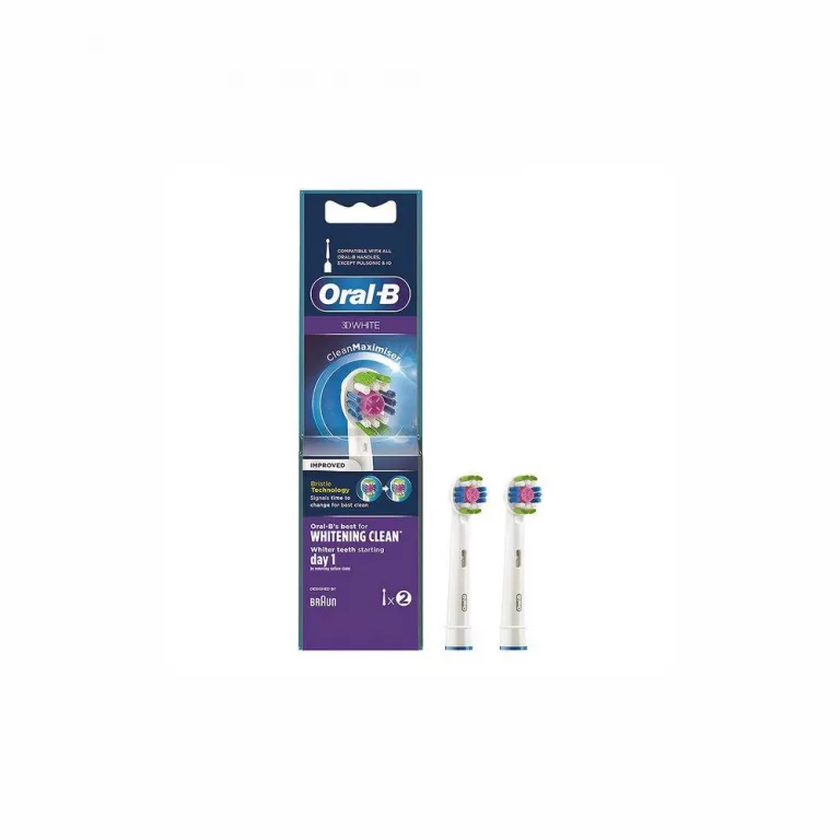 Oral-b Ersatzkopf 3D White Whitening Clean Oral-B (2 teilig)