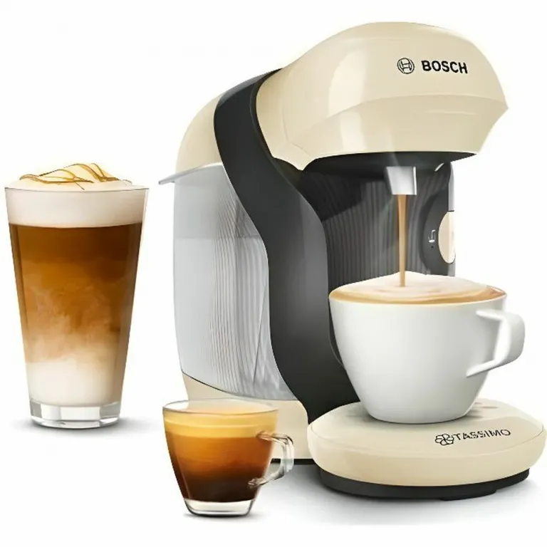 Tassimo Bosch Kapsel-Kaffeemaschine BOSCH TAS1107 1400 W Beige
