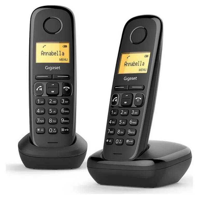 Gigaset Kabelloses Telefon A270 Duo Schwarz