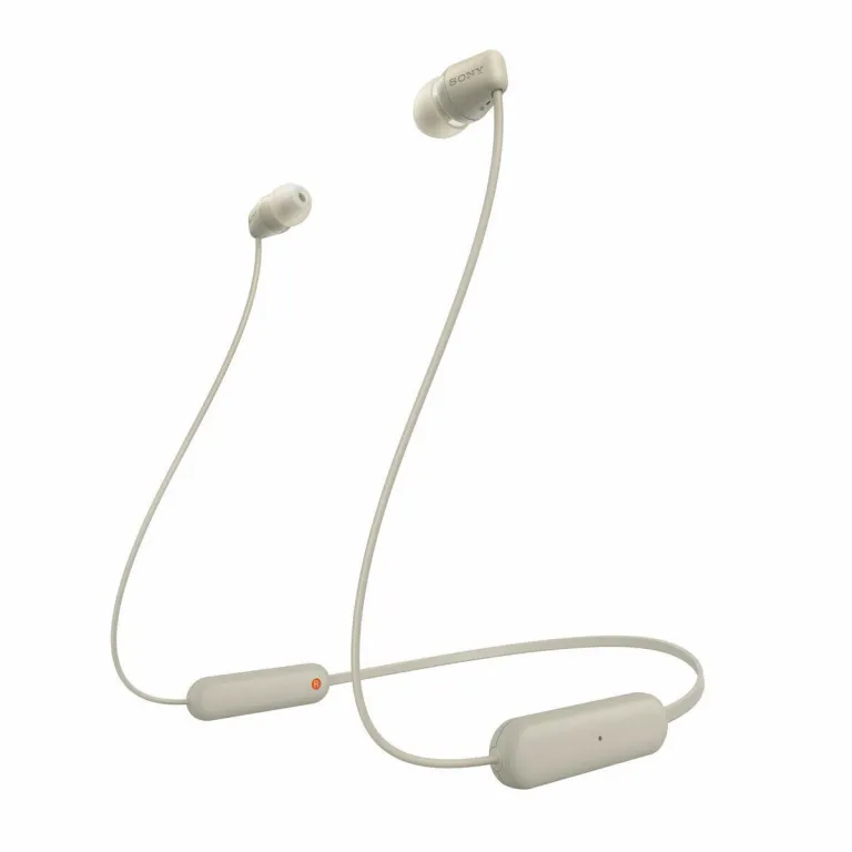 Sony Bluetooth-Kopfhrer WI-C100 Beige
