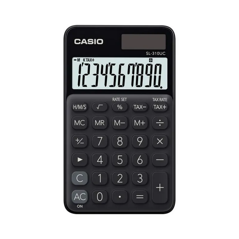 Casio Taschenrechner SL-310UC-BK Schwarz Kunststoff