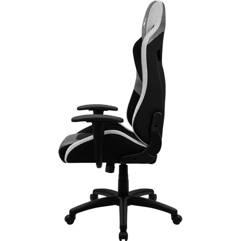 Aerocool Gaming-Stuhl COUNT AeroSuede 180 Schwarz Grau