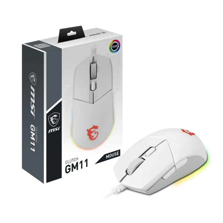 Msi Mouse MSI CLUTCH GM11 WHITE