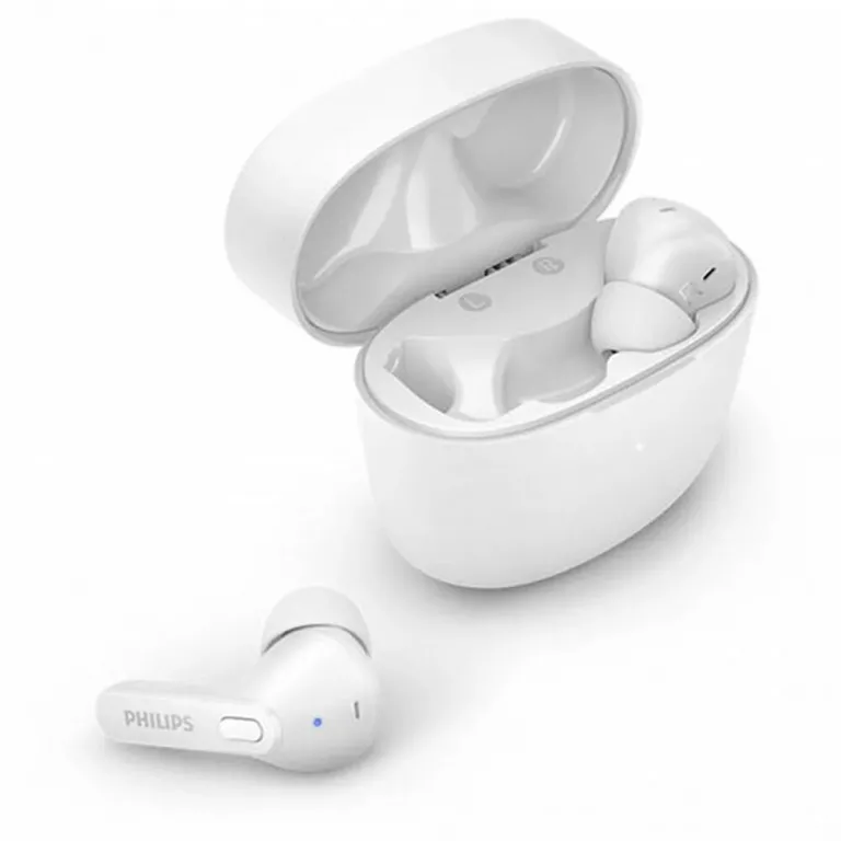 Philips Bluetooth Headset TAT2206GR/00 wei in-Ear-Kopfhrer Funk + Lade-Case