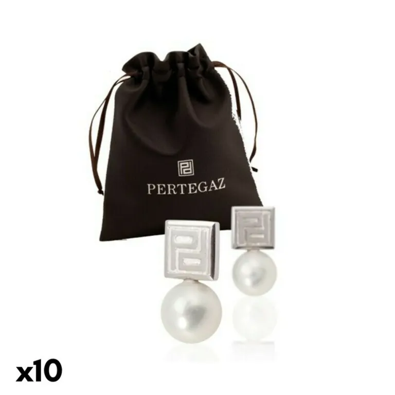 Damen-Ohrringe mit Perle Pertegaz 147100 10 Stck