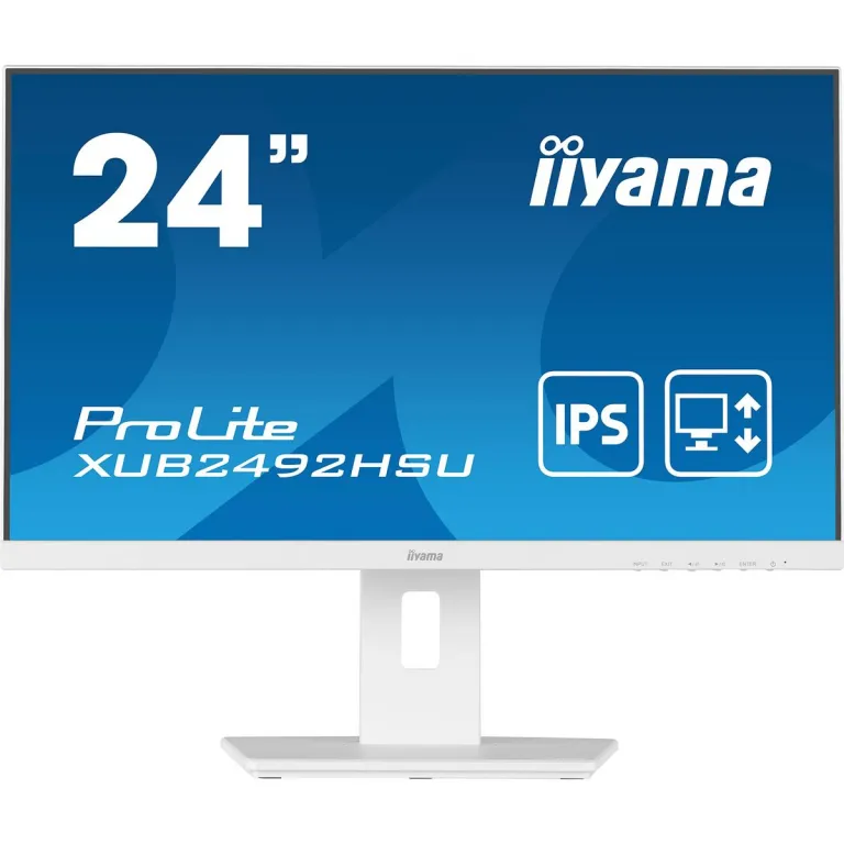 Iyama Iiyama Monitor ProLite XUB2492HSU-W5 IPS Full HD 24 Zoll Bildschirm Display PC 7