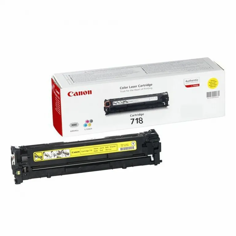Canon Laserdrucker Original Toner CRG-718 Y Gelb