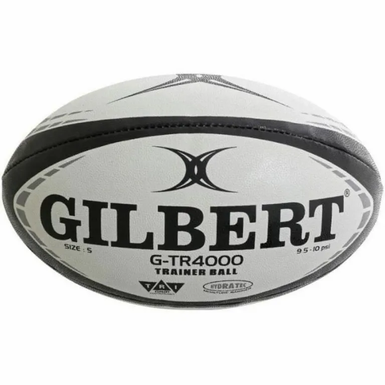Gilbert Rugby Ball G-TR4000 42097705 5 Bunt Schwarz