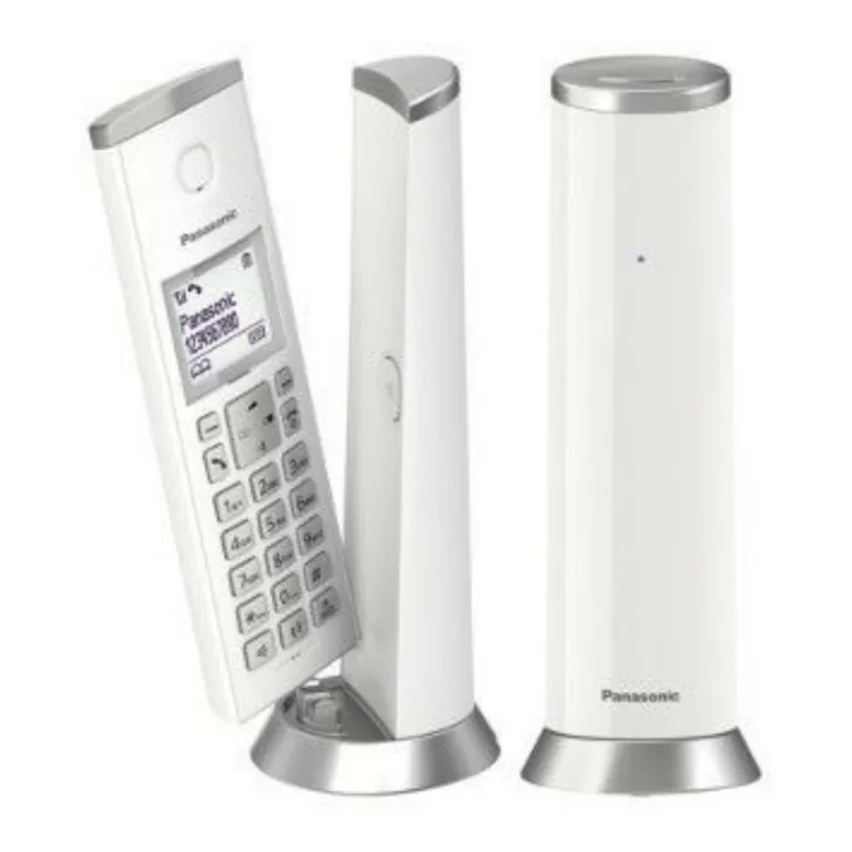 Kabelloses Telefon Panasonic KX-TGK212SP Wei Handset Anrufbeantworter