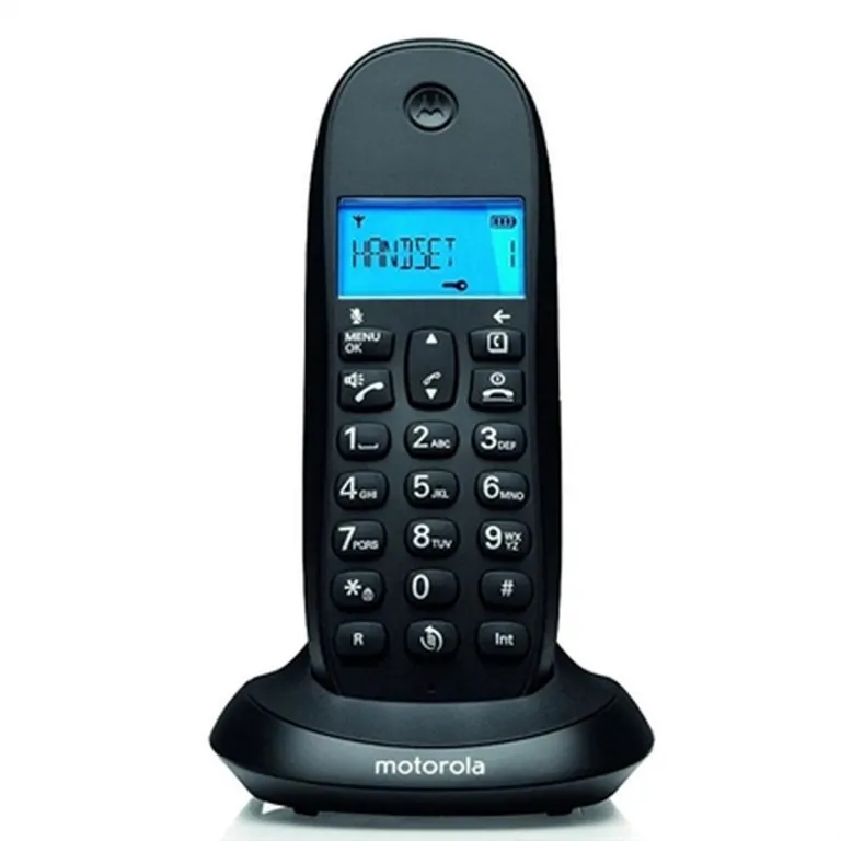 Motorola Telefon 107C1001CB  Mobilteil Handset mit Ladeschale