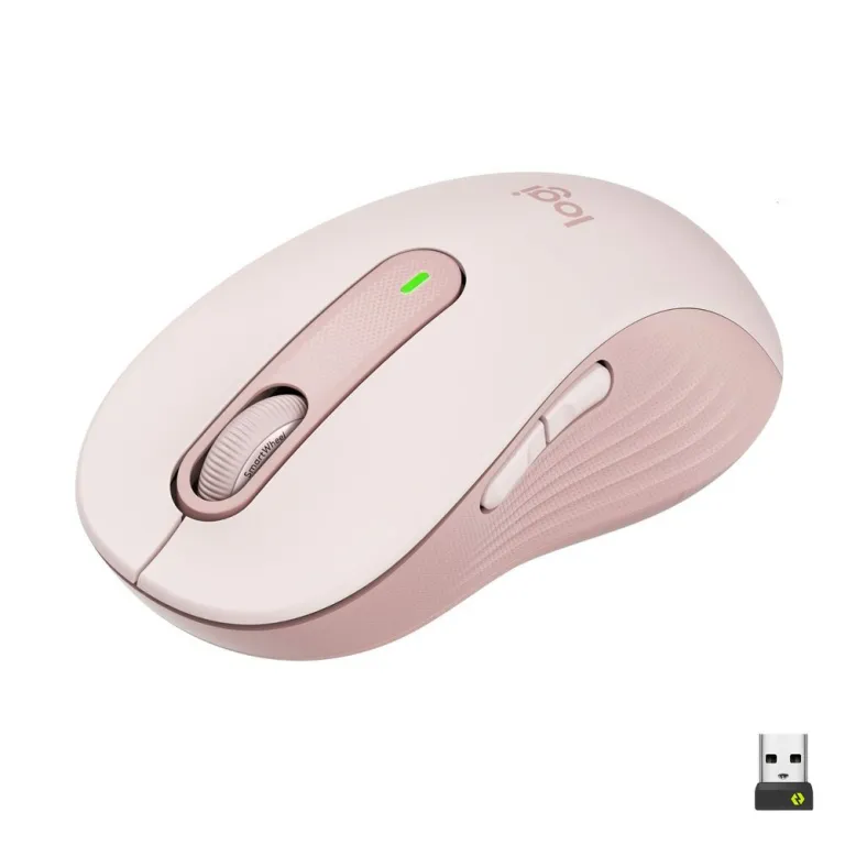 Logitech Schnurlose Mouse M650 L Rosa Wireless