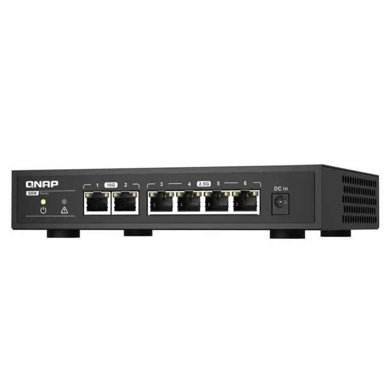 Qnap Router QSW-2104-2T 10 Gbit/s Schwarz