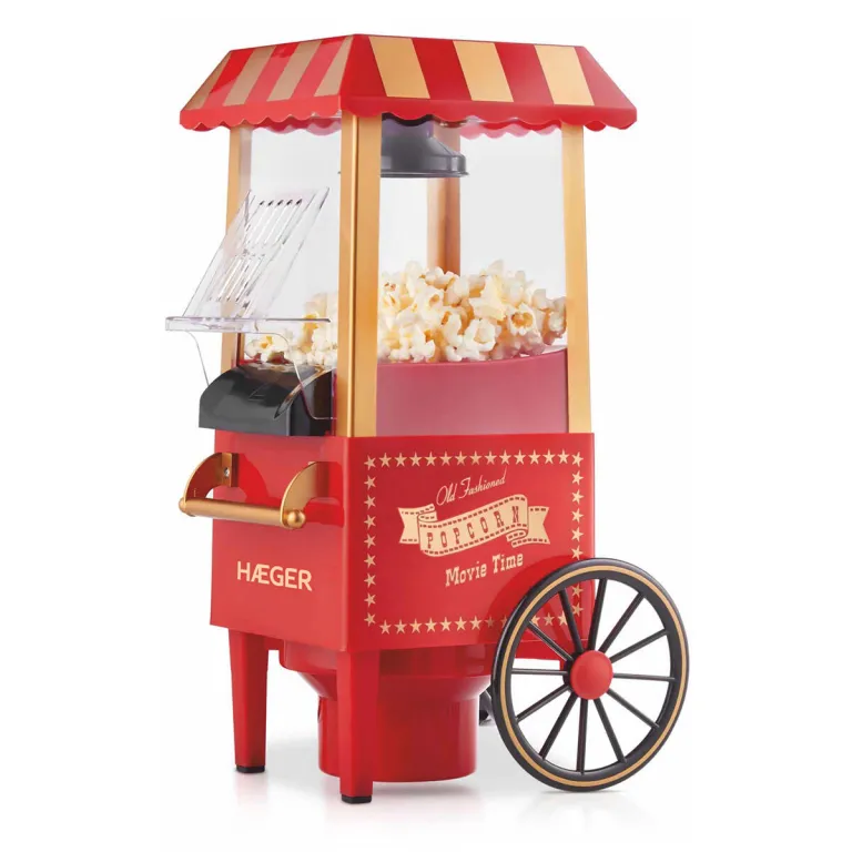 Haeger Popcornmaschine PM-120.001A 1200 W Rot