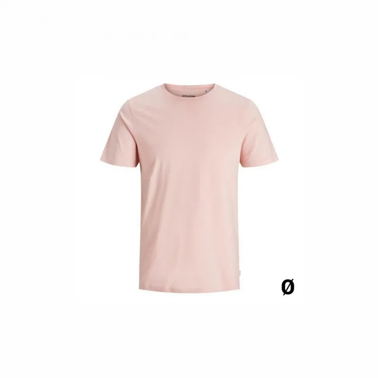 Herren Kurzarm-T-Shirt Jack & Jones 12171674 ROS Rosa