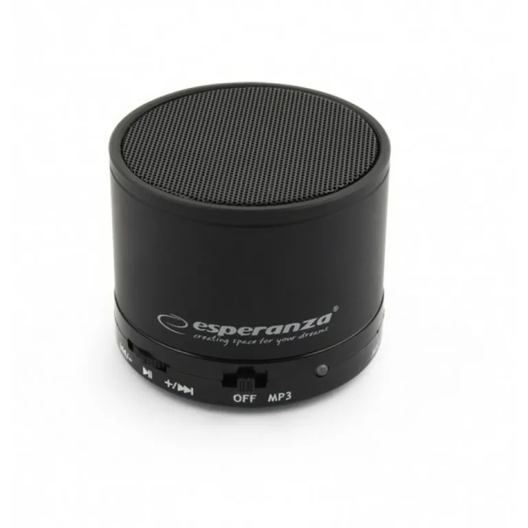 Esperanza Tragbare Bluetooth-Lautsprecher EP115K Schwarz