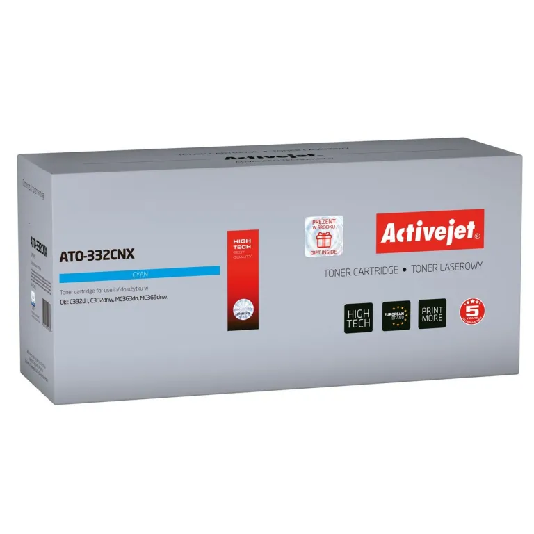 Activejet Toner ATO-332CNX Trkis