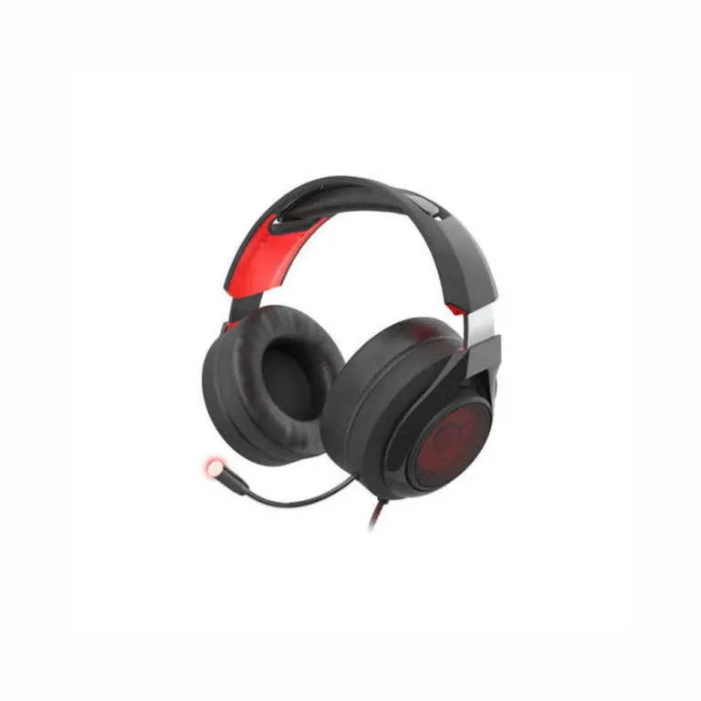 Genesis Kopfhrer mit Mikrofon Gaming Kopfhrer RADON 610 7.1 Schwarz Rot