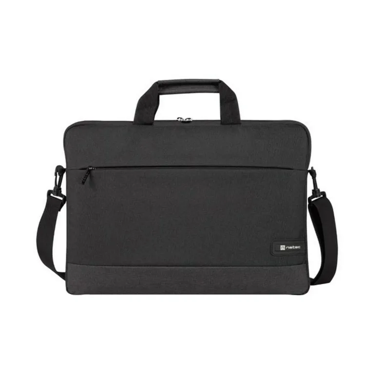 Natec Laptoptasche NTO-2055 Schwarz Grau 15,6??