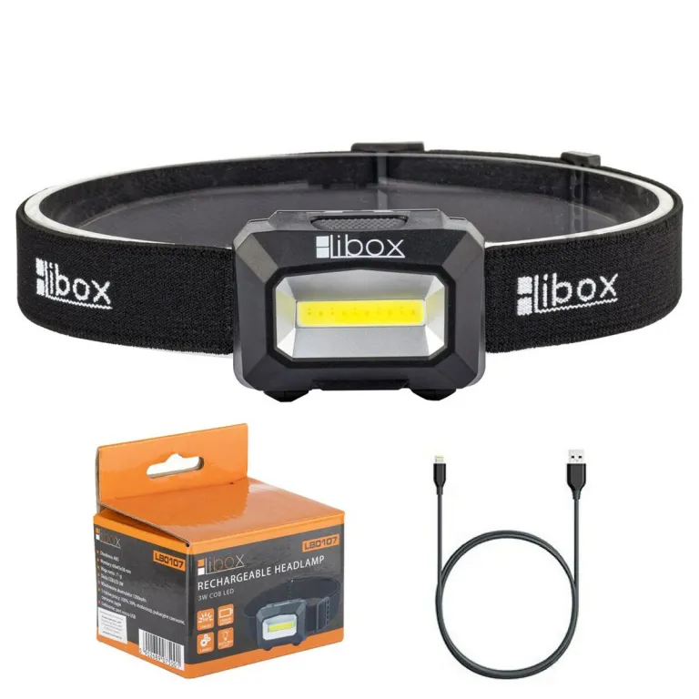 Libox Stirnlampe Taschenlampe LB0107