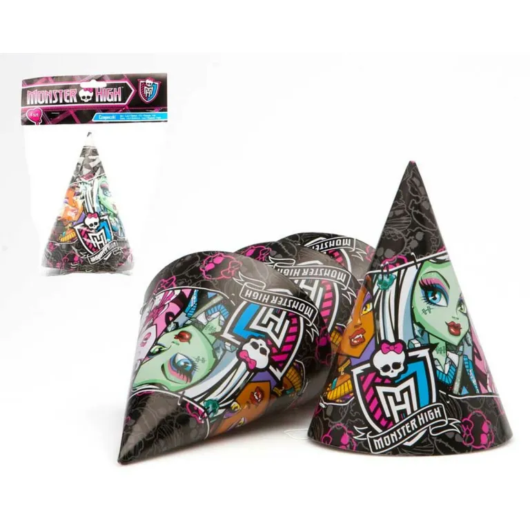 Set Partyartikel Monster High 4teilig Hut