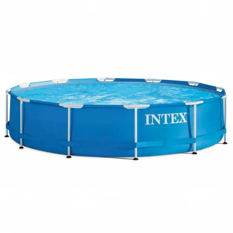 Intex Frame-Pool Quick-Up Pool Aufstellpool Gartenpool 366 x 76 x 366 cm Pool Ga