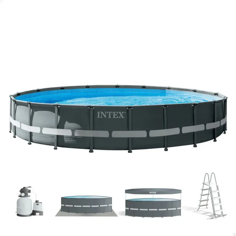 Intex Frame-Pool Quick-Up Pool Aufstellpool Gartenpool 610 x 122 x 610 cm Pool