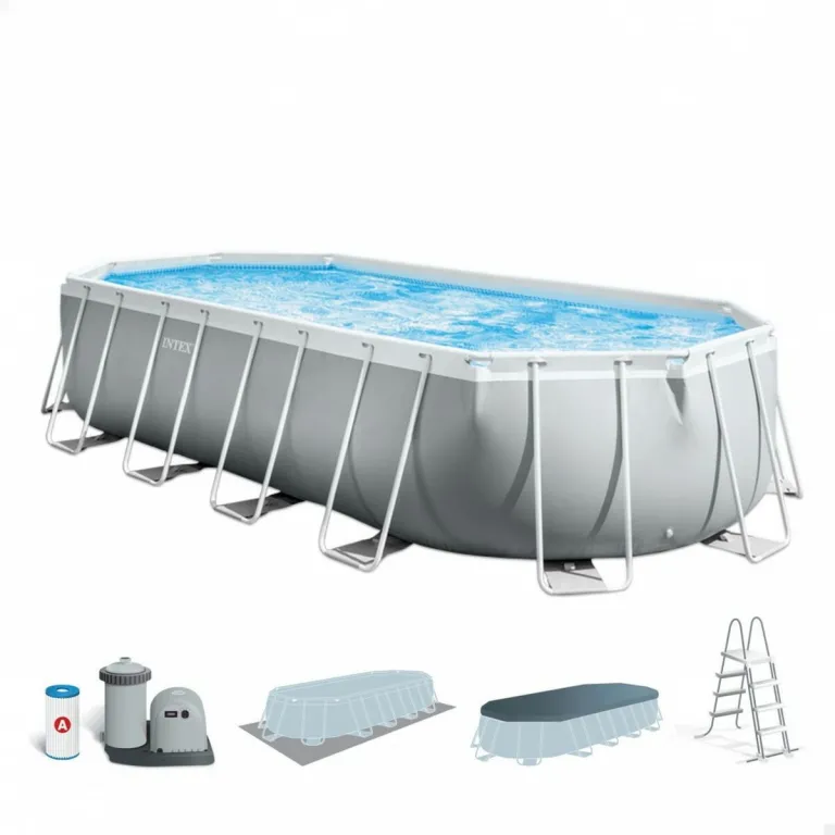 Intex Frame-Pool Quick-Up Pool Aufstellpool Gartenpool 6x3m Pool Garten Aufstell
