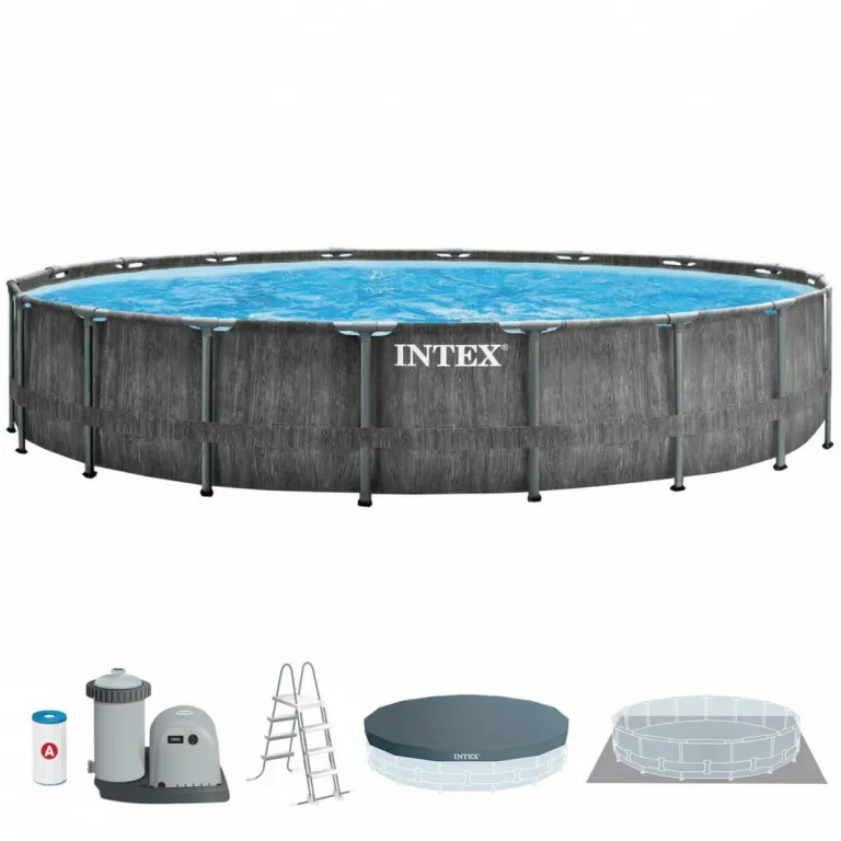 Intex Frame-Pool Quick-Up Pool Aufstellpool Gartenpool 549 x 122 x 549 cm Pool