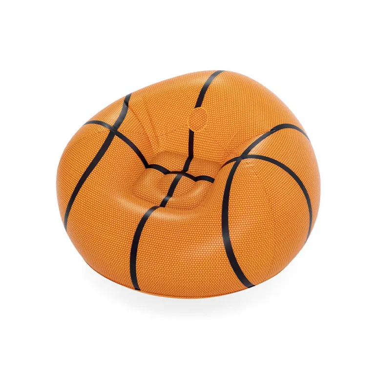 Bestway Aufblasbarer Sessel Basketball 114 x 112 x 66 cm Orange
