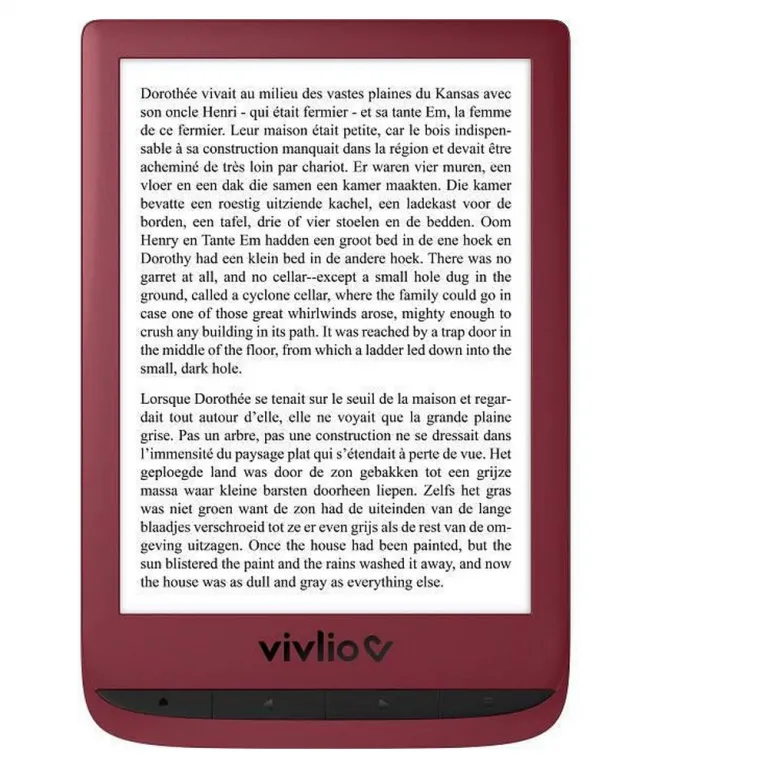 Vivlio eBook Touch Lux 5 6 800W 512 GB Reader Digitaler