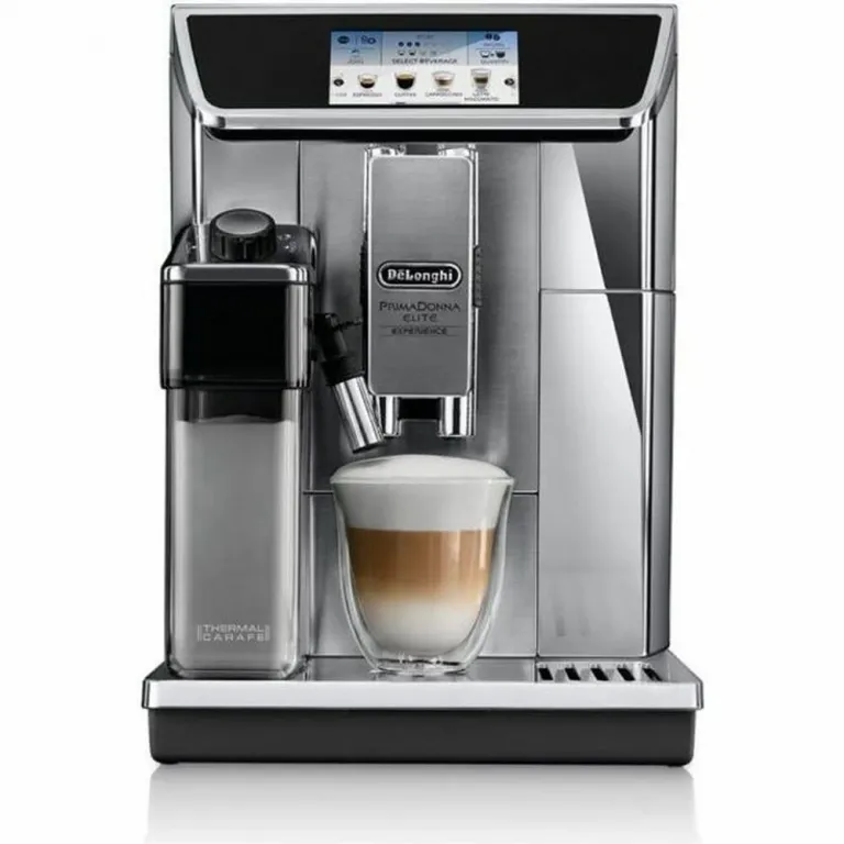 Delonghi Superautomatische Kaffeemaschine DeLonghi ECAM650.85.MS 1450 W Grau