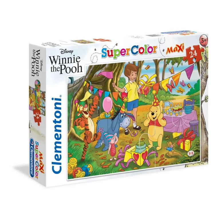 Winnie the pooh Clementoni Puzzle Winnie The Pooh 24201 SuperColor Maxi 24 Teile