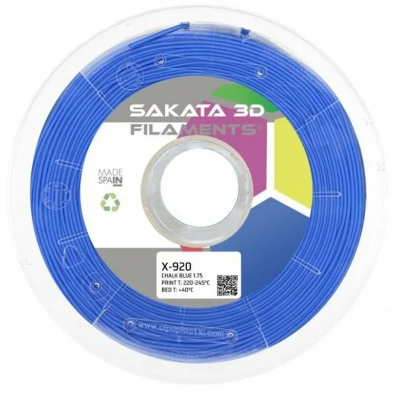 Sakata 3d Filamentrolle 3D-Drucker Sakata 3D Flex X-920 Blau  1,75 mm