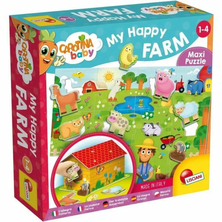 Lisciani giochi Puzzle Lisciani Giochi My Happy Farm 3D