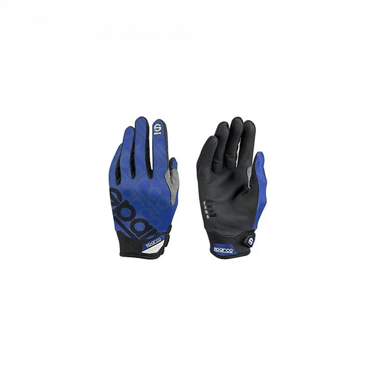 Sparco Karting Handschuhe Meca 3 Blau Gre M